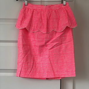 Lilly Pulitzer Peplum skirt